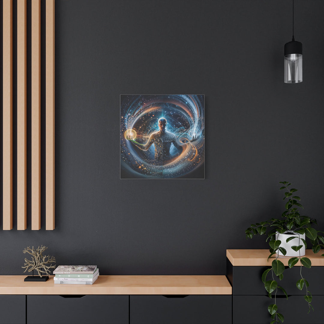 Cosmic Essence Portal - Matte Canvas Print 1.25" - Canvas - g(0D·IO) - 36" x 36" - 1.25" -