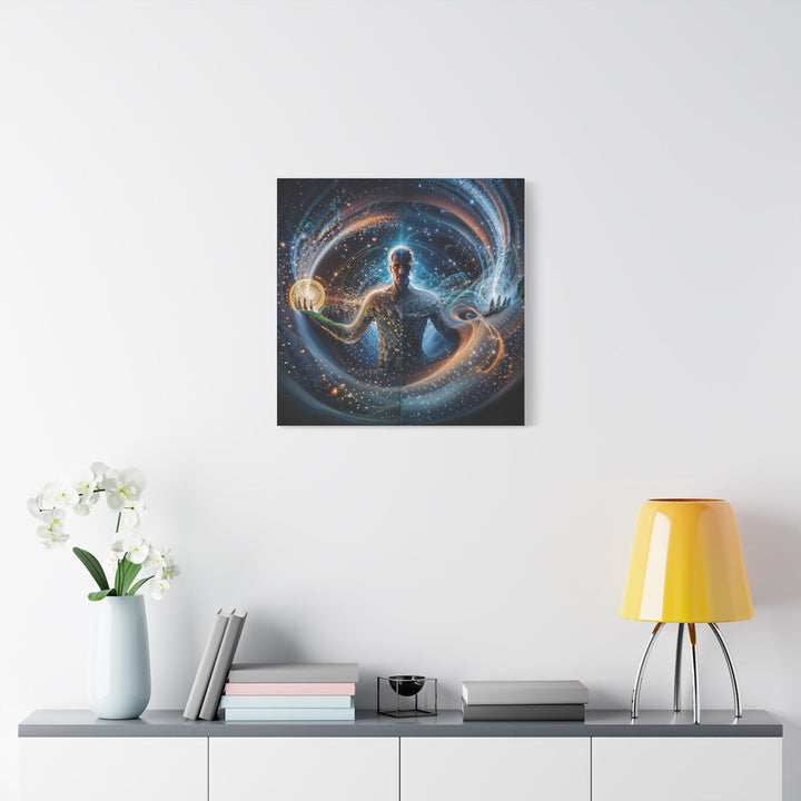 Cosmic Essence Portal - Matte Canvas Print 1.25" - Canvas - g(0D·IO) - 36" x 36" - 1.25" -