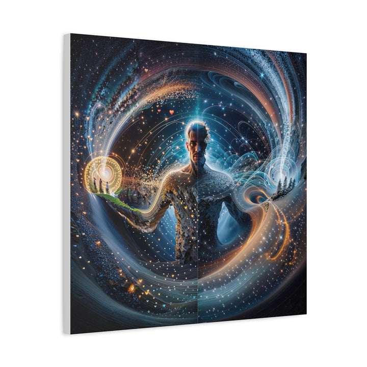 Cosmic Essence Portal - Matte Canvas Print 1.25" - Canvas - g(0D·IO) - 36" x 36" - 1.25" -