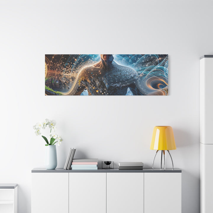 Cosmic Essence Portal - Matte Canvas Print 1.25" - Canvas - g(0D·IO) - 36" x 36" - 1.25" -