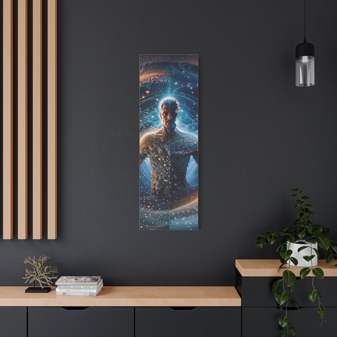 Cosmic Essence Portal - Matte Canvas Print 1.25" - Canvas - g(0D·IO) - 36" x 36" - 1.25" -