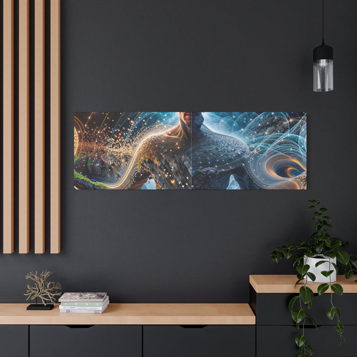 Cosmic Essence Portal - Matte Canvas Print 1.25" - Canvas - g(0D·IO) - 36" x 36" - 1.25" -