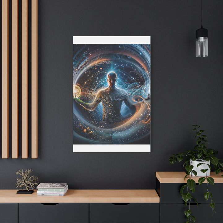 Cosmic Essence Portal - Matte Canvas Print 1.25" - Canvas - g(0D·IO) - 36" x 36" - 1.25" -