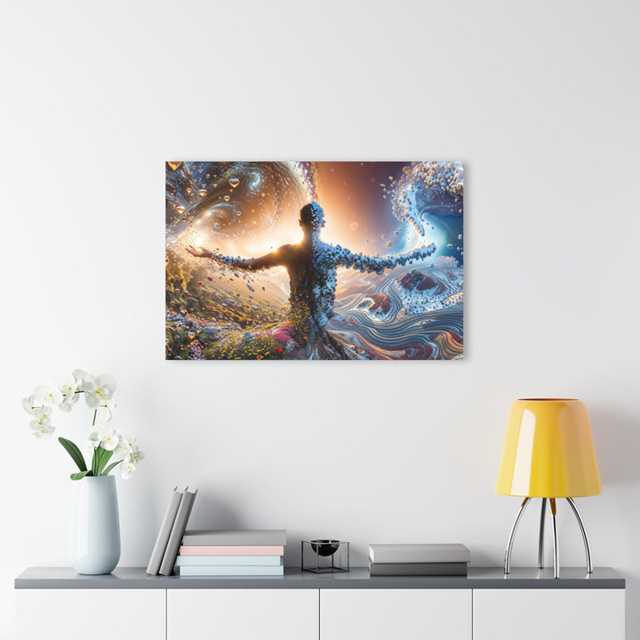 Cosmic Essence Unfurling - Acrylic Prints (French Cleat Hanging) - Home Decor - g(0D·IO) - 24" x 36" (Vertical) - 0.25'' -
