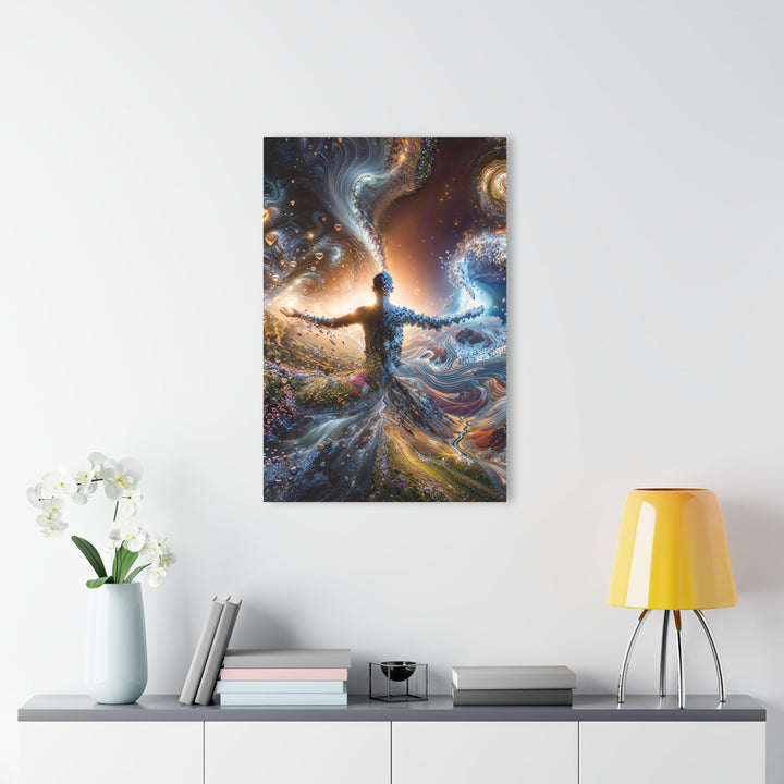 Cosmic Essence Unfurling - Acrylic Prints (French Cleat Hanging) - Home Decor - g(0D·IO) - 24" x 36" (Vertical) - 0.25'' -