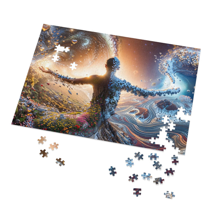 Cosmic Essence Unfurling - Jigsaw Puzzle (100, 252, 500, 1000 pieces) - Puzzle - g(0D·IO) - 29.25" × 19.75" (1000 pcs) - -