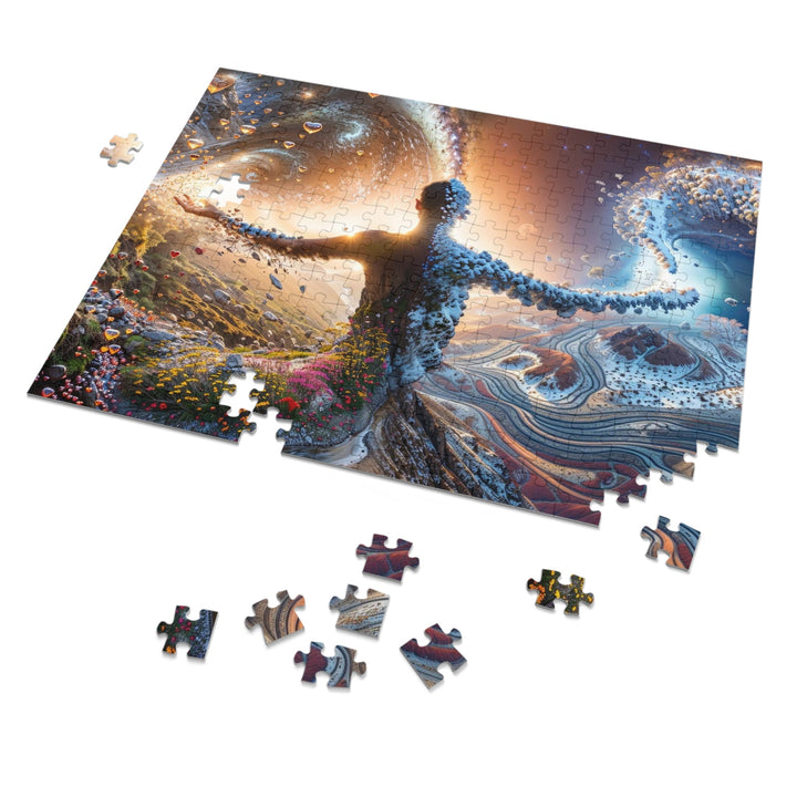 Cosmic Essence Unfurling - Jigsaw Puzzle (100, 252, 500, 1000 pieces) - Puzzle - g(0D·IO) - 29.25" × 19.75" (1000 pcs) - -