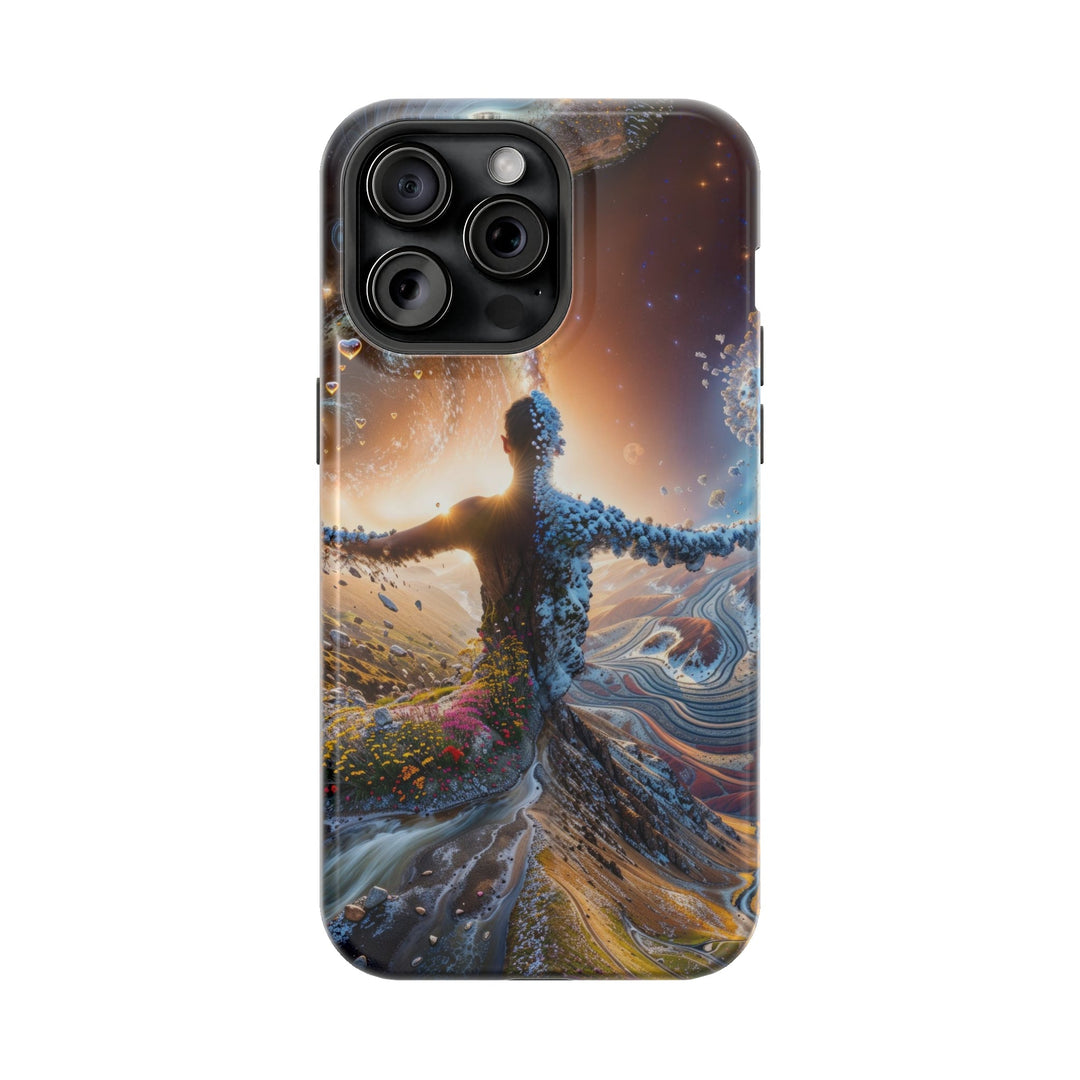 Cosmic Essence Unfurling - MagSafe Tough Case - Phone Case - g(0D·IO) - iPhone 15 Pro Max - Glossy -