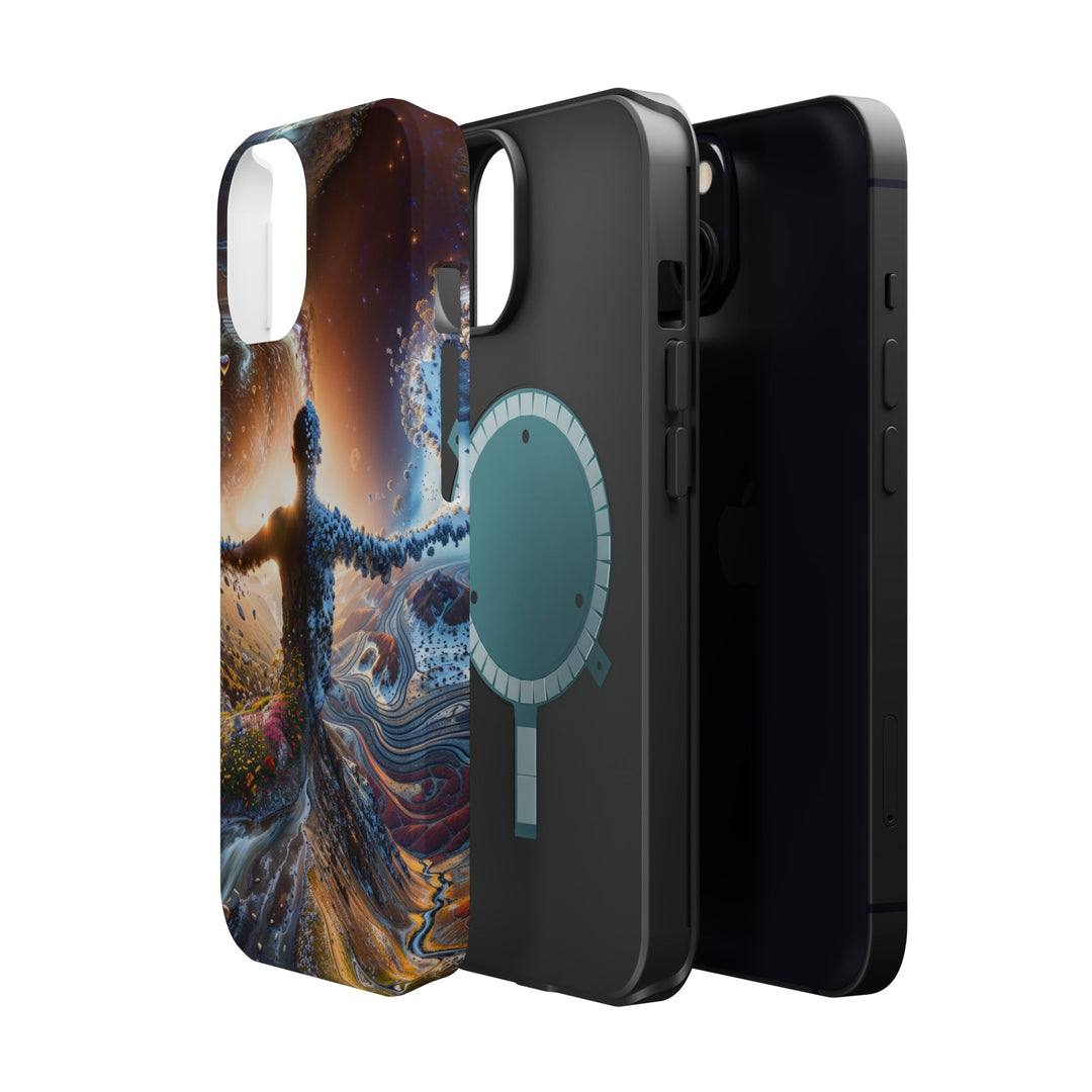 Cosmic Essence Unfurling - MagSafe Tough Case - Phone Case - g(0D·IO) - iPhone 15 Pro Max - Matte -