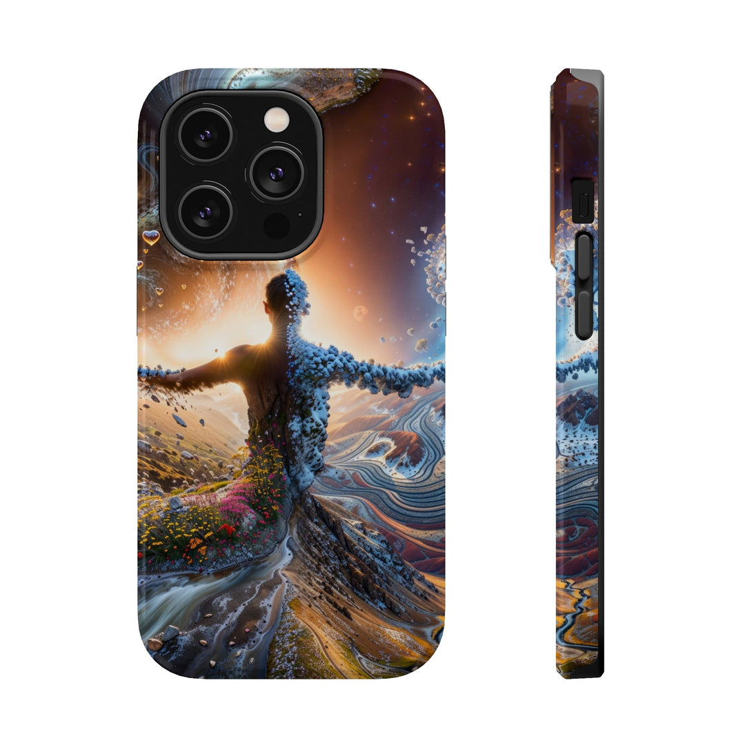 Cosmic Essence Unfurling - MagSafe Tough Case - Phone Case - g(0D·IO) - iPhone 14 Pro - Glossy -