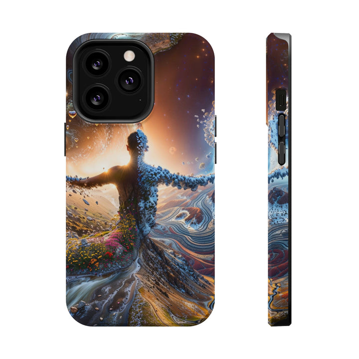 Cosmic Essence Unfurling - MagSafe Tough Case - Phone Case - g(0D·IO) - iPhone 13 Pro - Matte -