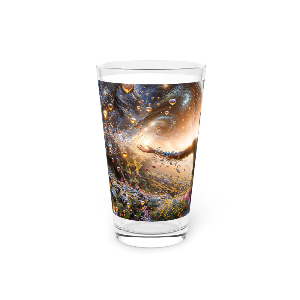 Cosmic Essence Unfurling - Pint Glass - Mug - g(0D·IO) - 16oz - -