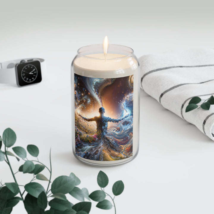 Cosmic Essence Unfurling - Scented Candle - Home Decor - g(0D·IO) - Vanilla Bean - 13.75oz -