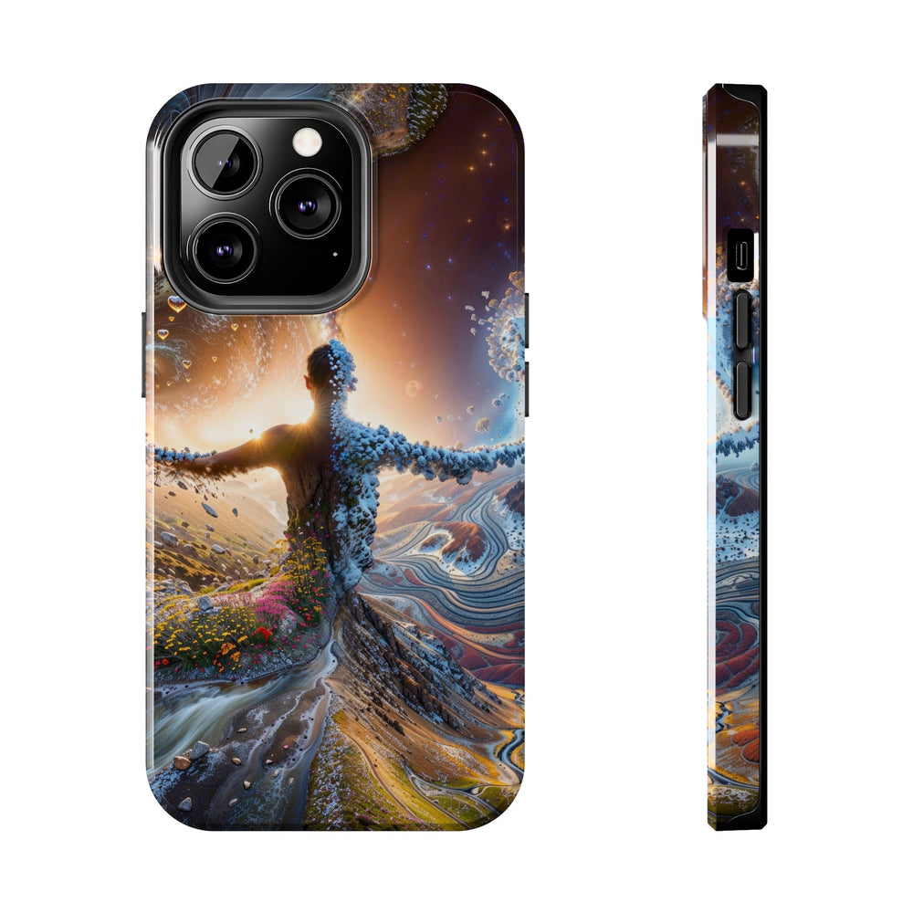 Cosmic Essence Unfurling - Tough Phone Case - Phone Case - g(0D·IO) - iPhone 13 Pro - -