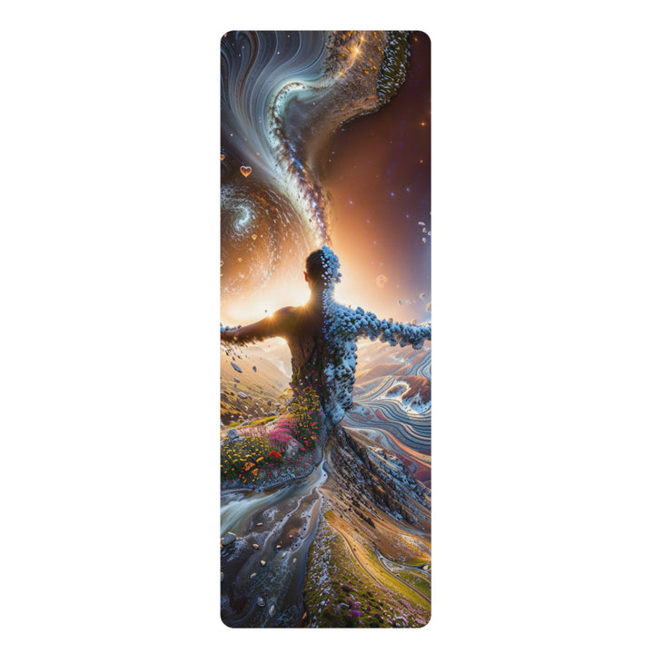 Cosmic Essence Unfurling - Yoga Mat - Home Decor - g(0D·IO) - 24” x 68” - -