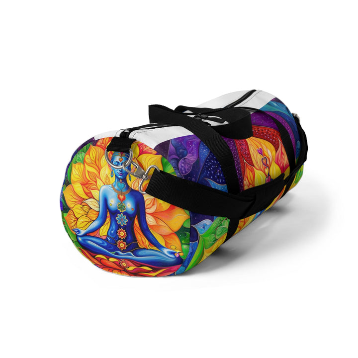 Cosmic Floral Meditation - Duffle Bag - Bags - g(0D·IO) - Large - -