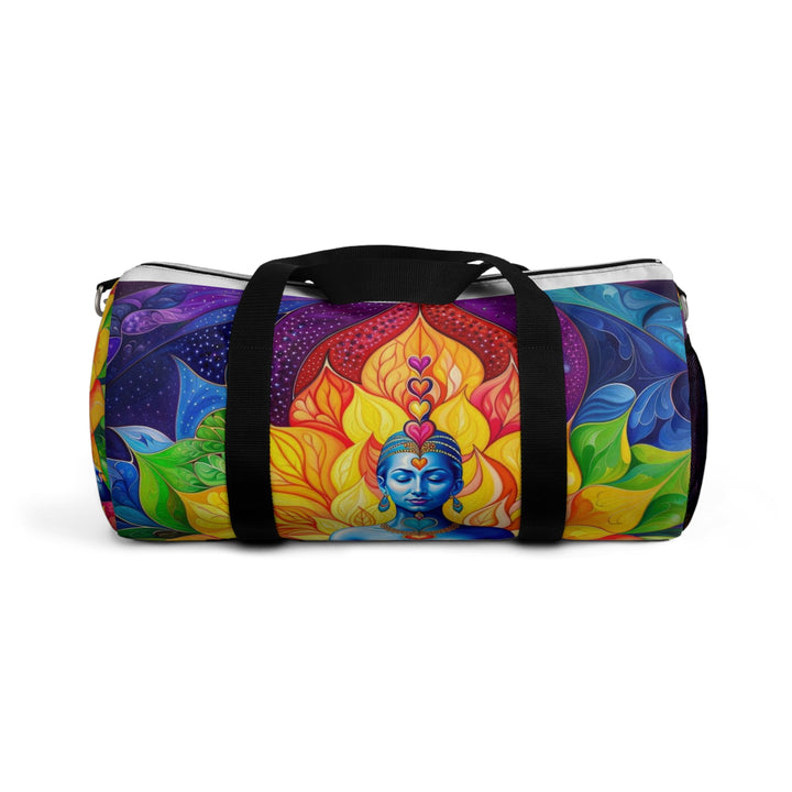 Cosmic Floral Meditation - Duffle Bag - Bags - g(0D·IO) - Small - -