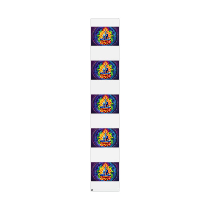 Cosmic Floral Meditation - Wrapping Paper - Home Decor - g(0D·IO) - 30" x 180" - Matte -