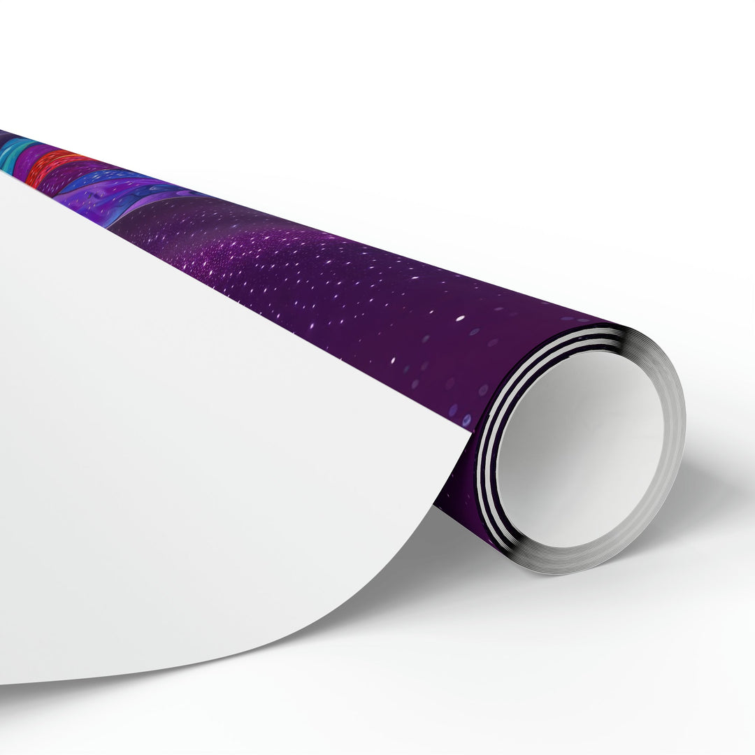 Cosmic Floral Meditation - Wrapping Paper - Home Decor - g(0D·IO) - 30" x 180" - Matte -