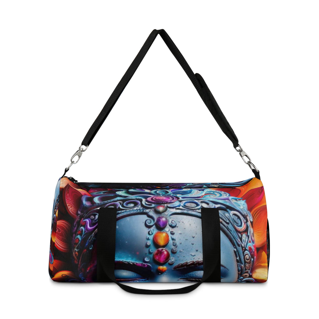 Cosmic Floral Serenity - Duffle Bag - Bags - g(0D·IO) - Large - -