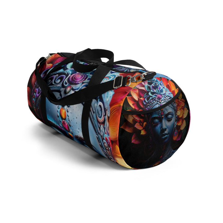 Cosmic Floral Serenity - Duffle Bag - Bags - g(0D·IO) - Large - -