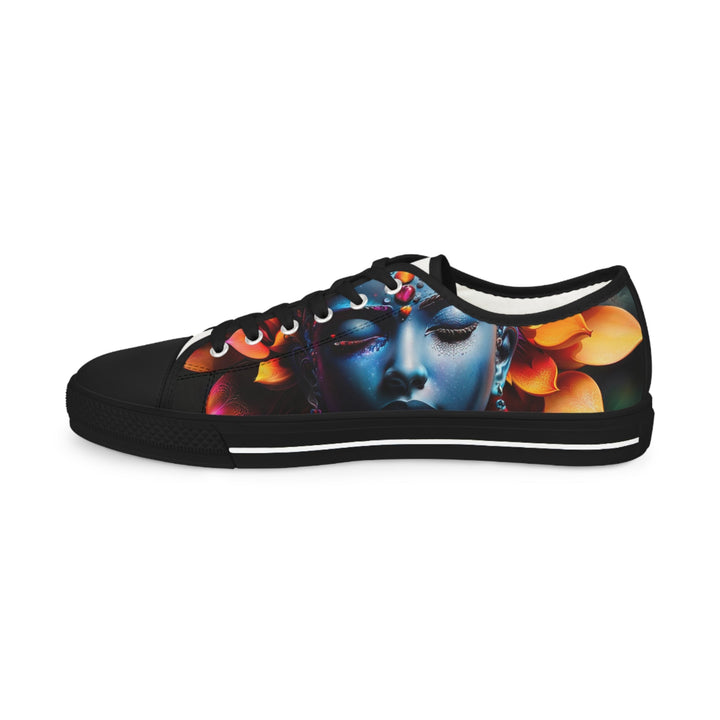 Cosmic Floral Serenity - Men's Lowtop Sneakers - Shoes - g(0D·IO) - US 5 - Black sole -