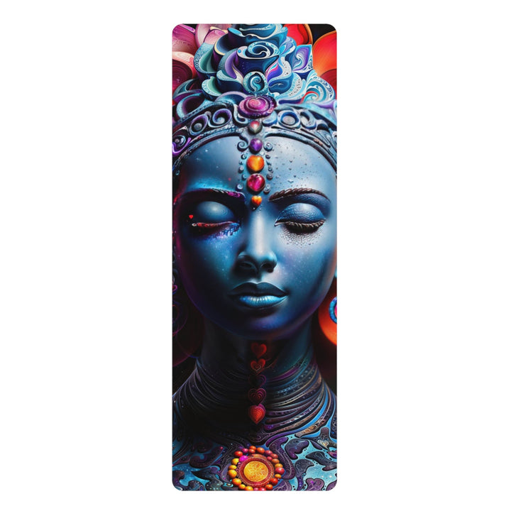 Cosmic Floral Serenity - Yoga Mat - Home Decor - g(0D·IO) - 24” x 68” - -