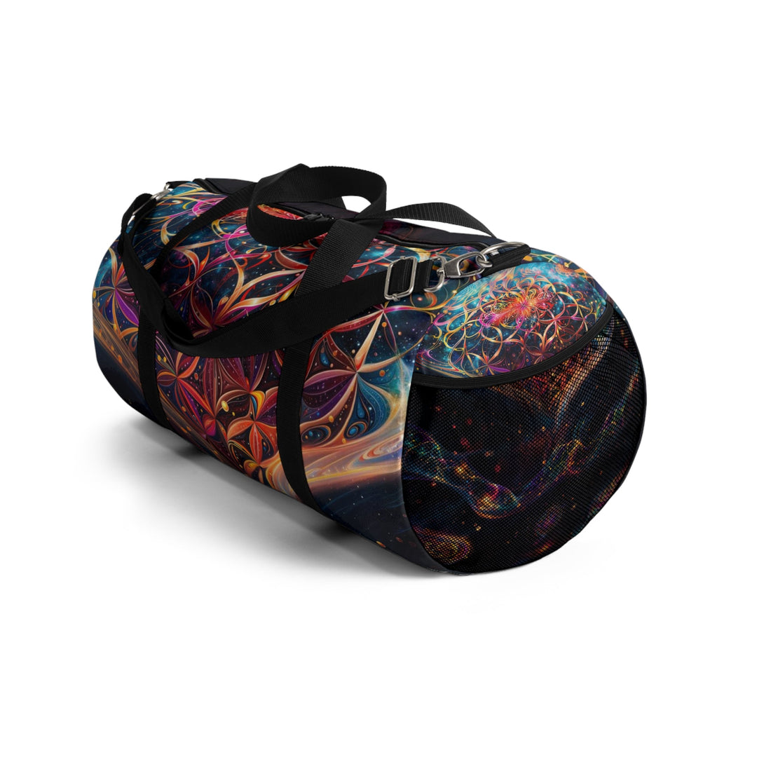 Cosmic Floral Whirls - Duffle Bag - Bags - g(0D·IO) - Large - -