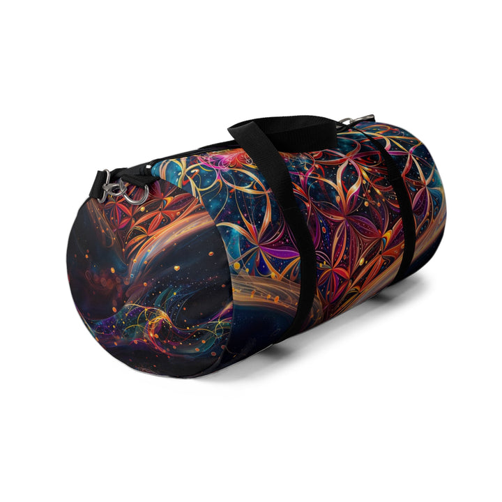 Cosmic Floral Whirls - Duffle Bag - Bags - g(0D·IO) - Large - -