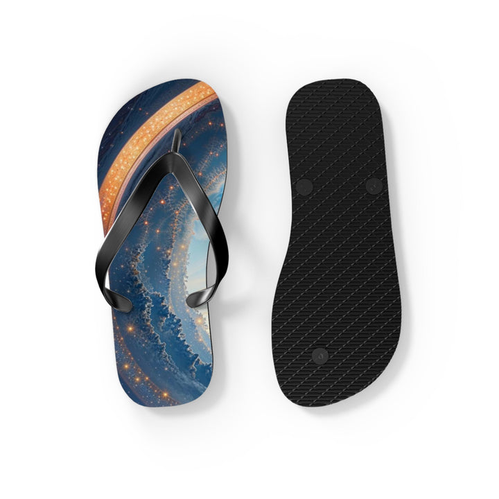 Cosmic Gateway Odyssey - Flip Flops - Shoes - g(0D·IO) - XL - Black sole -