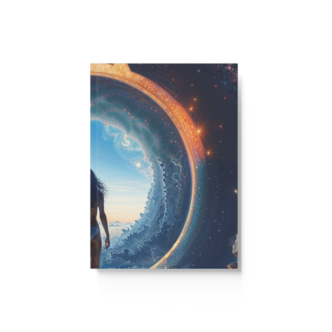 Cosmic Gateway Odyssey - Hard Backed Journal - Paper products - g(0D·IO) - Ruled line - A5 - White