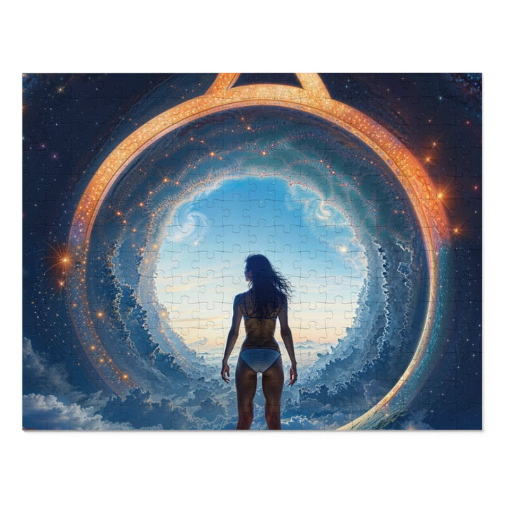 Cosmic Gateway Odyssey - Jigsaw Puzzle (100, 252, 500, 1000 pieces) - Puzzle - g(0D·IO) - 14" × 11" (252 pcs) - -