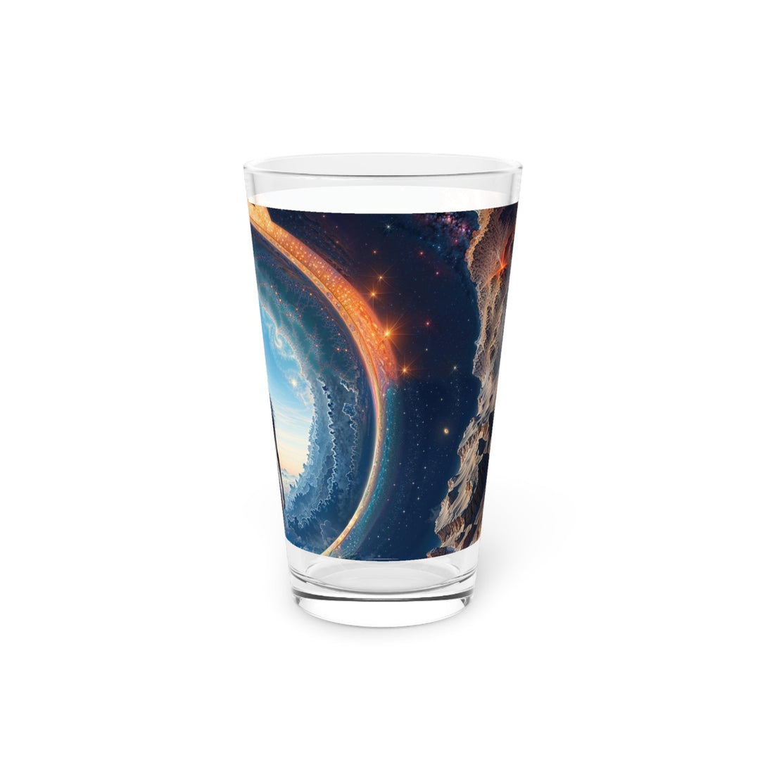 Cosmic Gateway Odyssey - Pint Glass - Mug - g(0D·IO) - 16oz - -