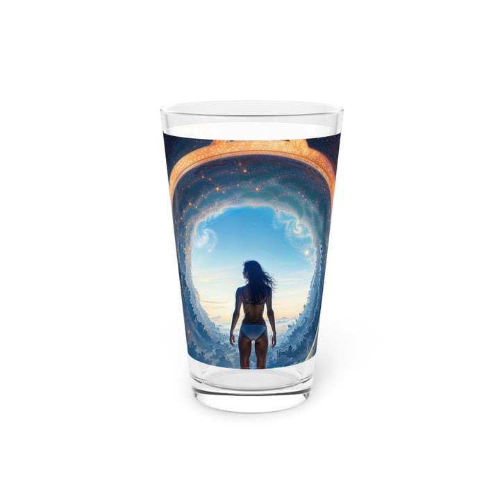 Cosmic Gateway Odyssey - Pint Glass - Mug - g(0D·IO) - 16oz - -