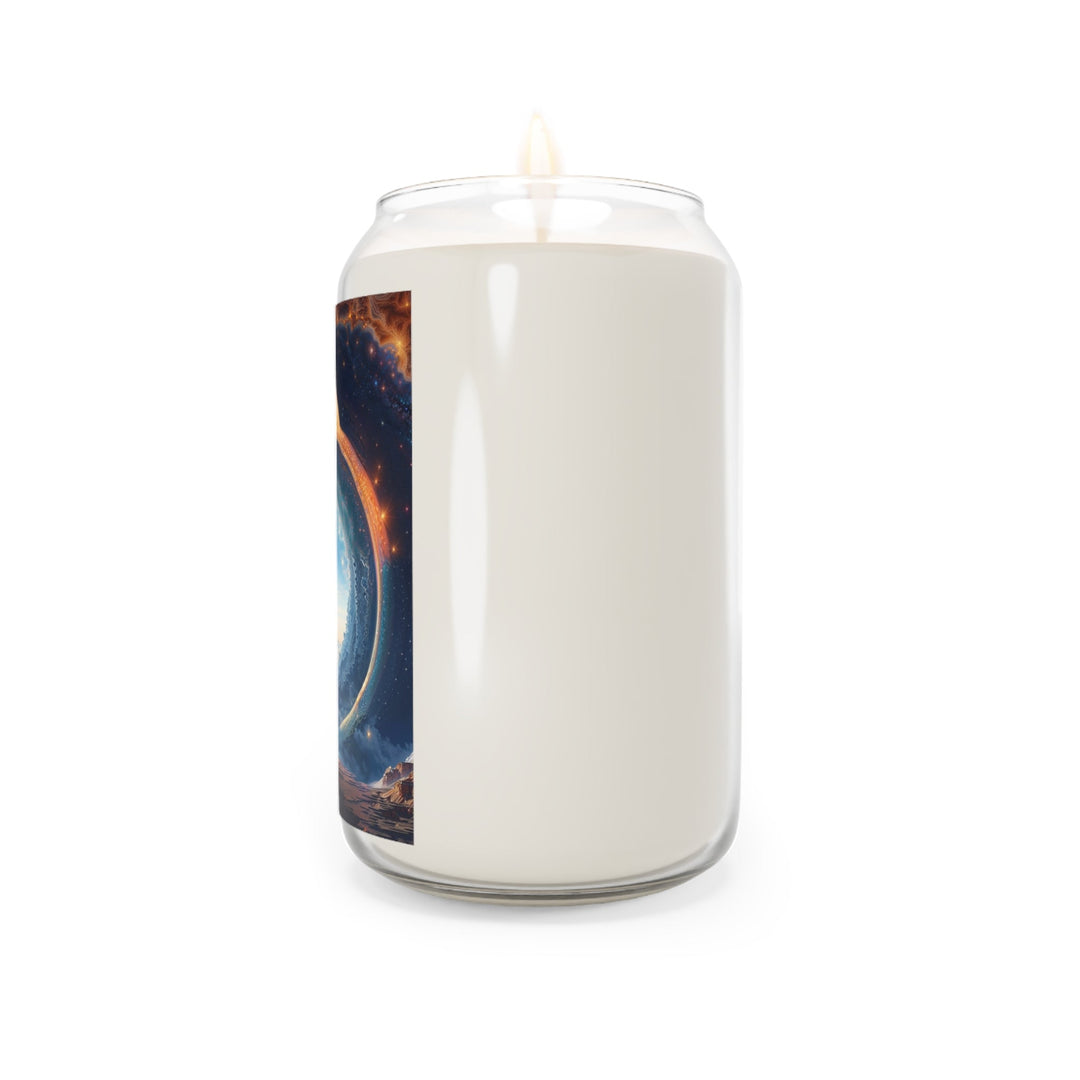 Cosmic Gateway Odyssey - Scented Candle - Home Decor - g(0D·IO) - Vanilla Bean - 13.75oz -