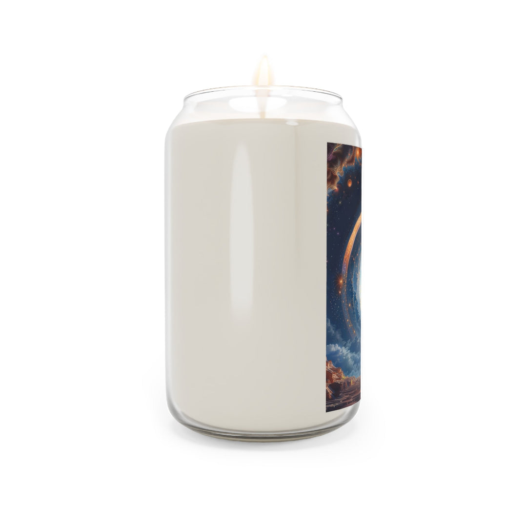 Cosmic Gateway Odyssey - Scented Candle - Home Decor - g(0D·IO) - Vanilla Bean - 13.75oz -