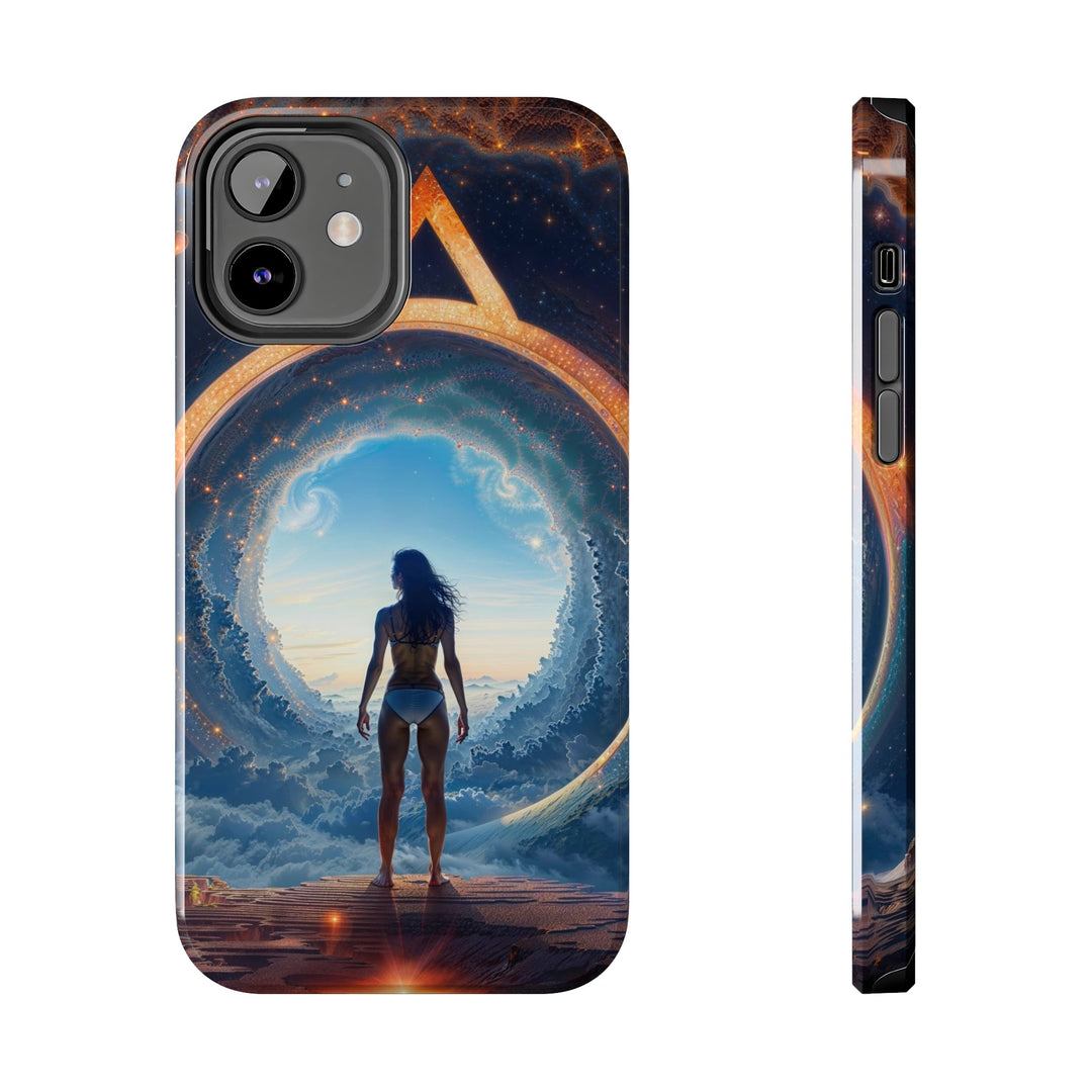 Cosmic Gateway Odyssey - Tough Phone Case - Phone Case - g(0D·IO) - iPhone 12 - -