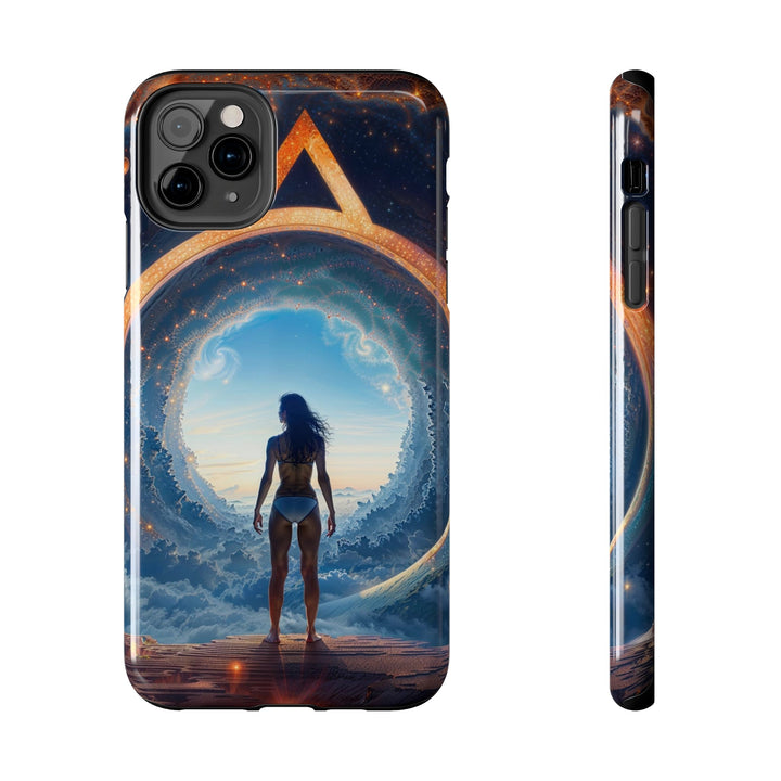 Cosmic Gateway Odyssey - Tough Phone Case - Phone Case - g(0D·IO) - iPhone 11 Pro Max - -