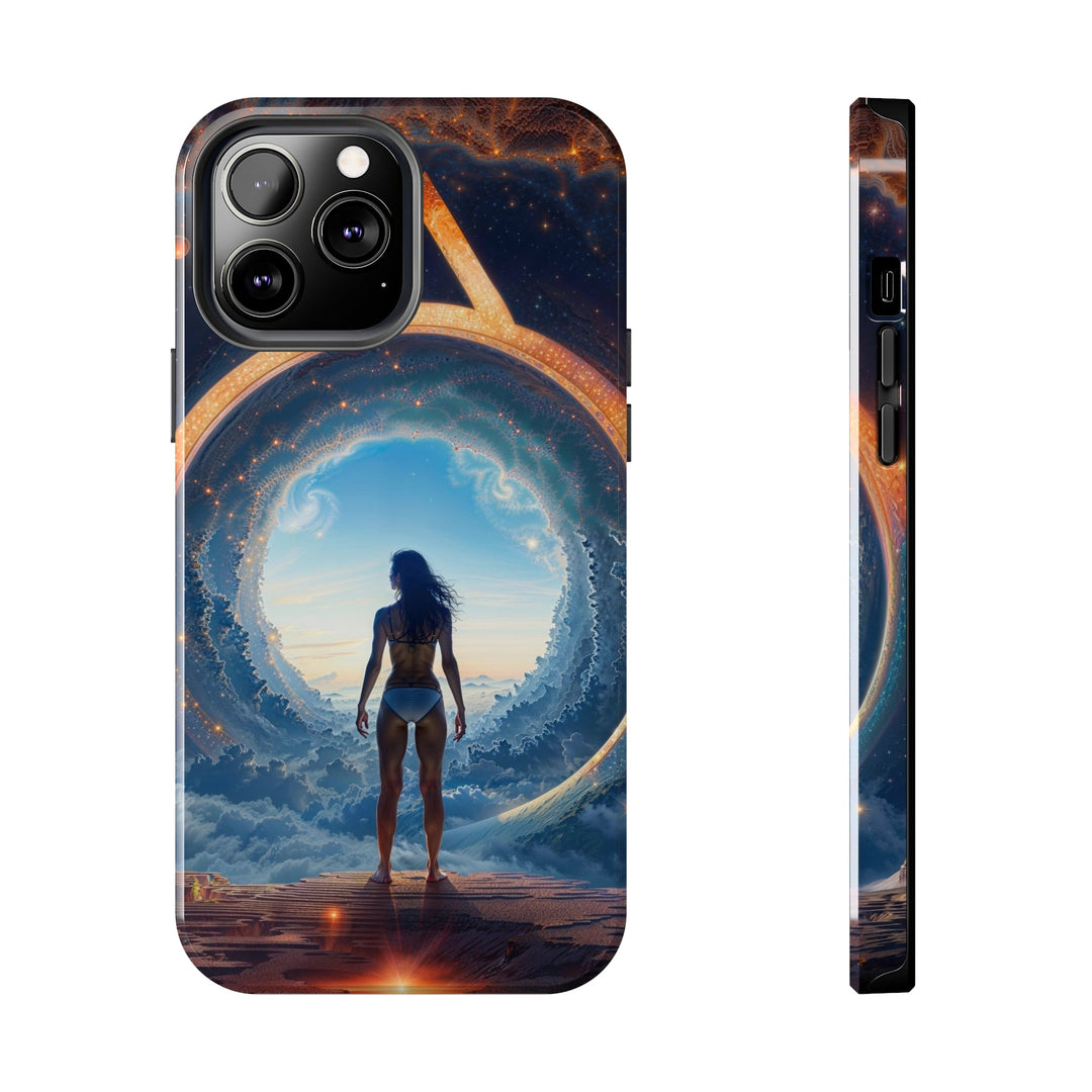 Cosmic Gateway Odyssey - Tough Phone Case - Phone Case - g(0D·IO) - iPhone 13 Pro Max - -