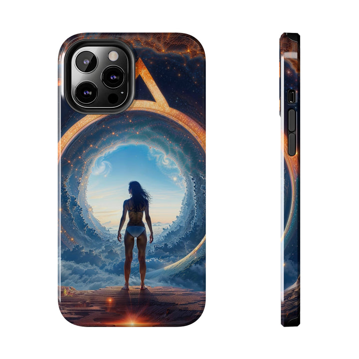 Cosmic Gateway Odyssey - Tough Phone Case - Phone Case - g(0D·IO) - iPhone 12 Pro Max - -