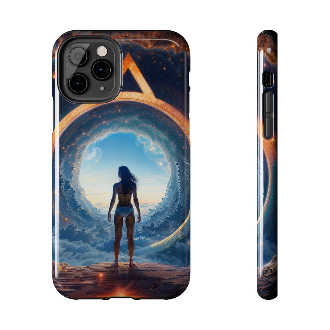 Cosmic Gateway Odyssey - Tough Phone Case - Phone Case - g(0D·IO) - iPhone 11 Pro - -