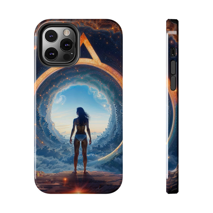 Cosmic Gateway Odyssey - Tough Phone Case - Phone Case - g(0D·IO) - iPhone 12 Pro - -