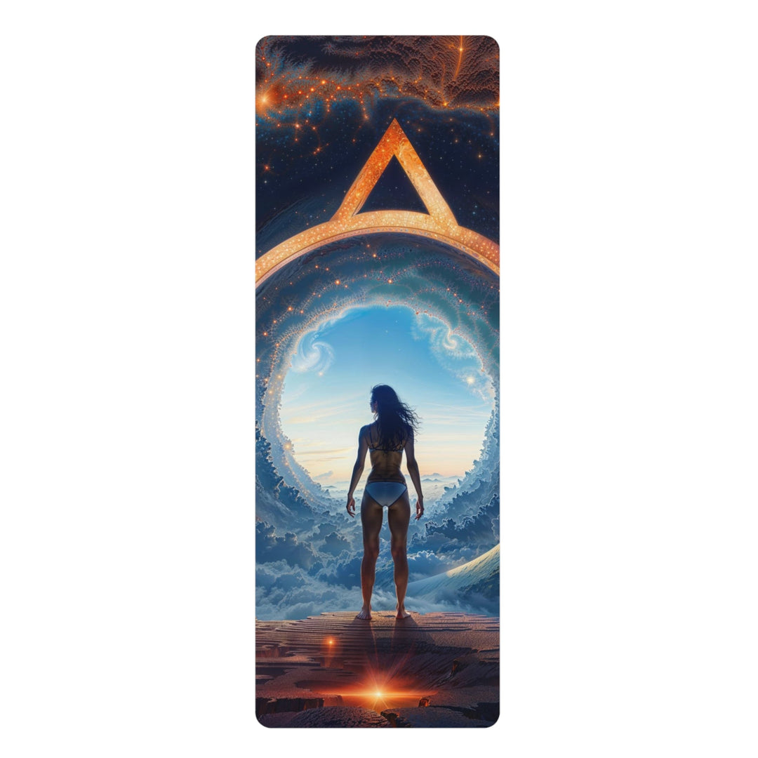 Cosmic Gateway Odyssey - Yoga Mat - Home Decor - g(0D·IO) - 24” x 68” - -