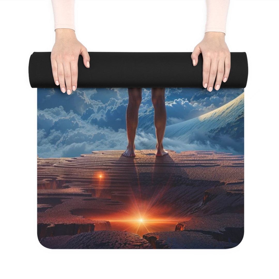 Cosmic Gateway Odyssey - Yoga Mat - Home Decor - g(0D·IO) - 24” x 68” - -