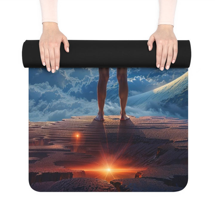 Cosmic Gateway Odyssey - Yoga Mat - Home Decor - g(0D·IO) - 24” x 68” - -