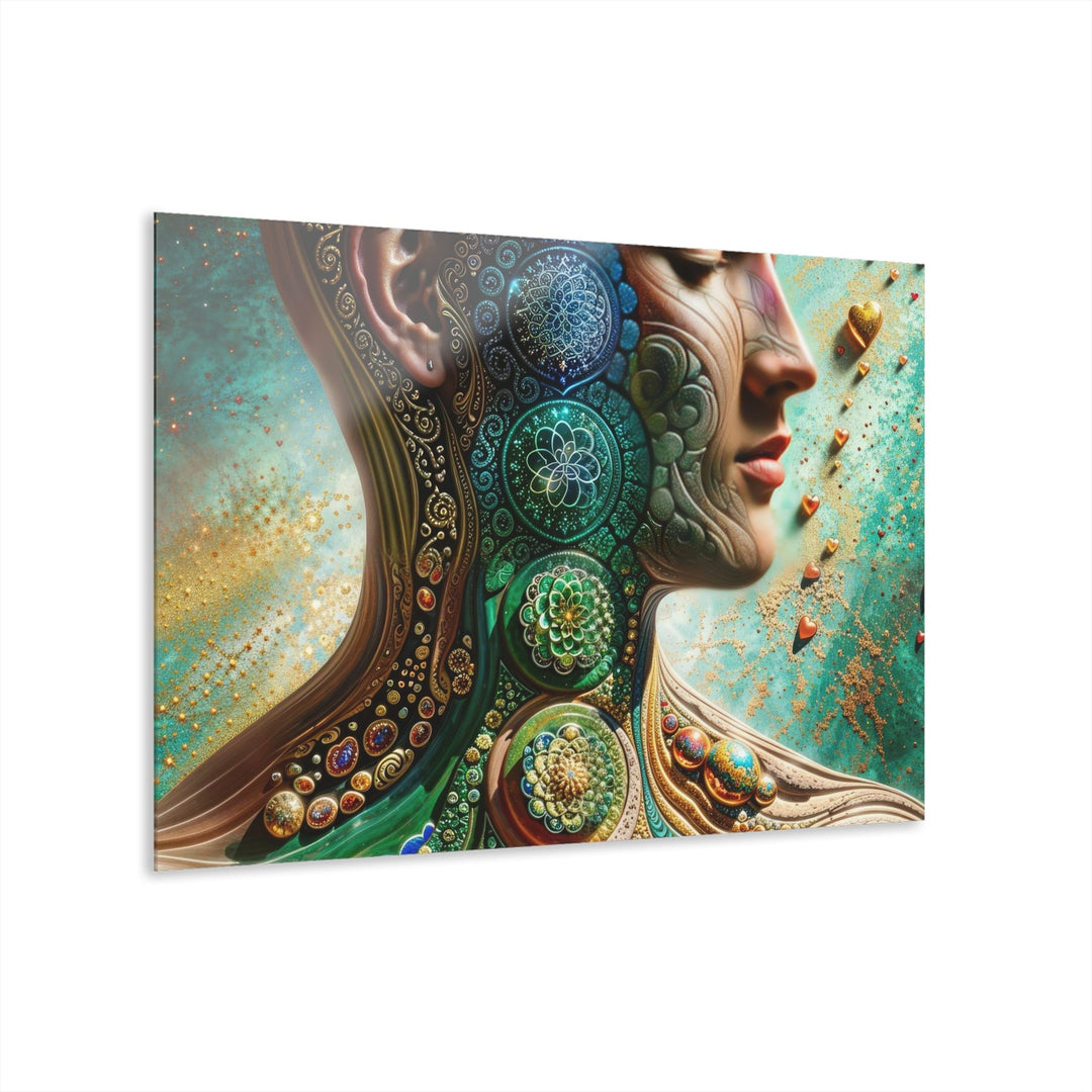 Cosmic Harmonious Reflections - Acrylic Prints (French Cleat Hanging) - Home Decor - g(0D·IO) - 36" x 24" (Horizontal) - 0.25'' -