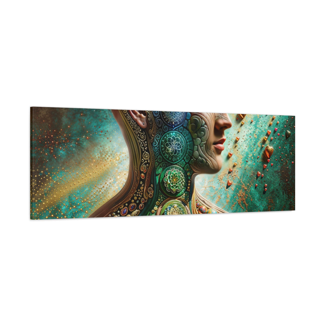 Cosmic Harmonious Reflections - Matte Canvas Print 1.25" - Canvas - g(0D·IO) - 36" x 36" - 1.25" -