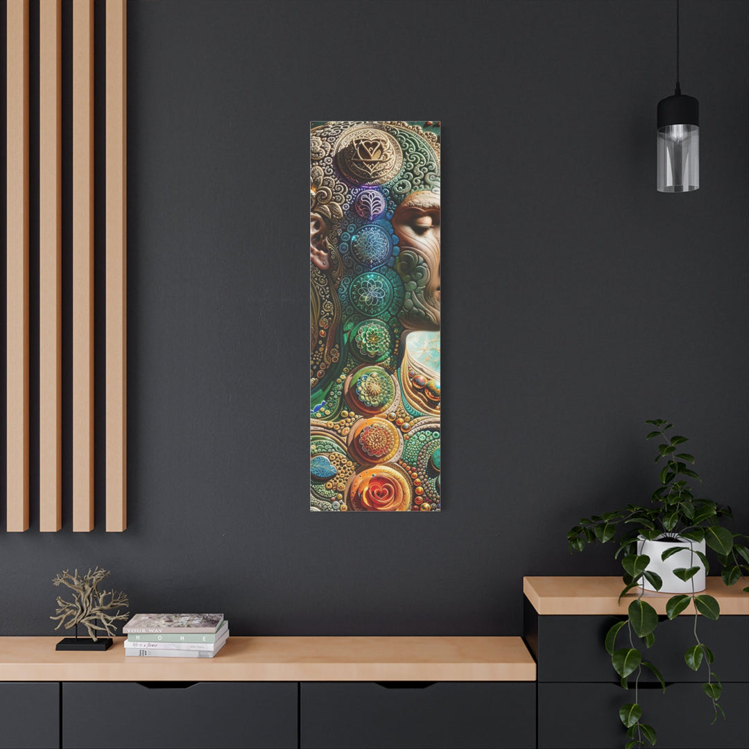 Cosmic Harmonious Reflections - Matte Canvas Print 1.25" - Canvas - g(0D·IO) - 36" x 36" - 1.25" -