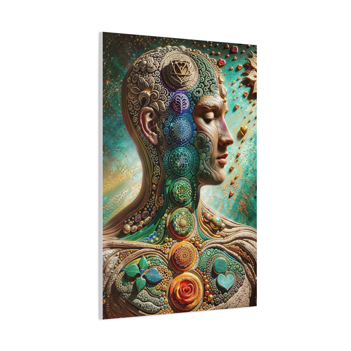 Cosmic Harmonious Reflections - Matte Canvas Print 1.25" - Canvas - g(0D·IO) - 36" x 36" - 1.25" -