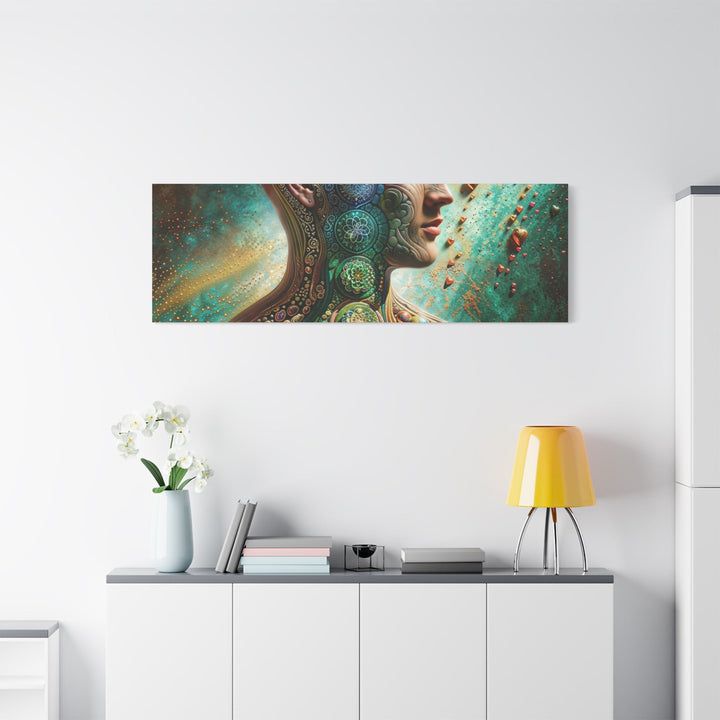 Cosmic Harmonious Reflections - Matte Canvas Print 1.25" - Canvas - g(0D·IO) - 36" x 36" - 1.25" -